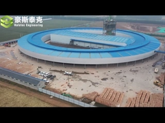 Forno di tunnel rotatorio mobile per Clay Brick Manufacturing Plant automatico