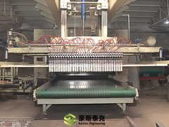 Macchina per impilare mattoni di argilla per fabbrica di robot con pressione di 0,8Mpa per la linea di produzione di mattoni