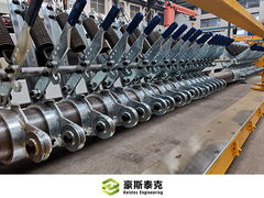 Sistema di taglio automatico della macchina per la produzione di mattoni