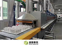 Uno sguardo più da vicino: Macchina per la produzione di mattoni cavi in ​​argilla Macchina per lo stampaggio di blocchi cavi con forno a rulli